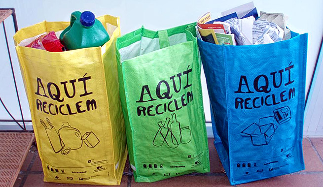 Las tres erres de la ecología: reducir, reutilizar y reciclar