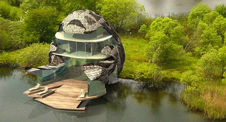 Arquitectura futurista ecologica