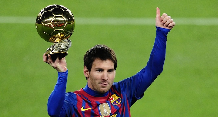 Messi balon oro