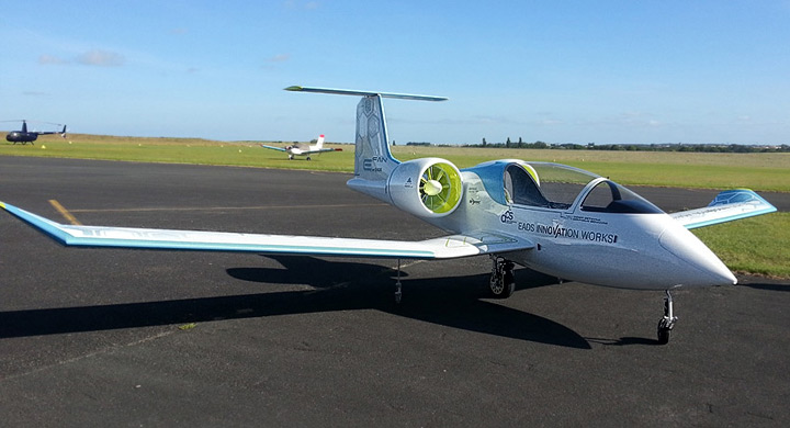 Prototipo E fan avion electrico