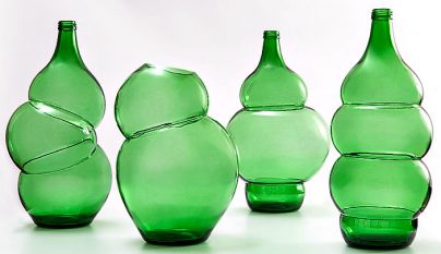 Floreros botellas recicladas